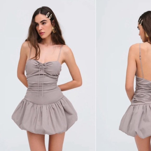 NEW Marianne Mini Dress bubble hem - Picture 1 of 4
